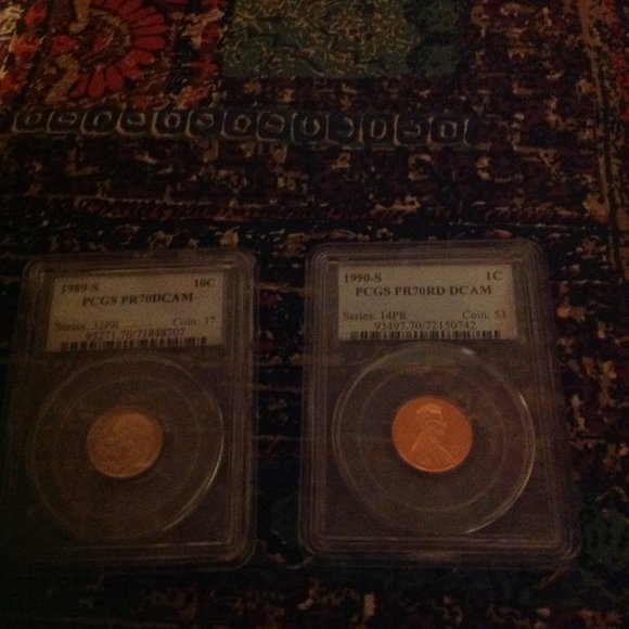 Pcgs Dimensions US Mint - PCGS | Other | 2 Pcgs Graded Coins Proof 70 Deep Cameo All ...